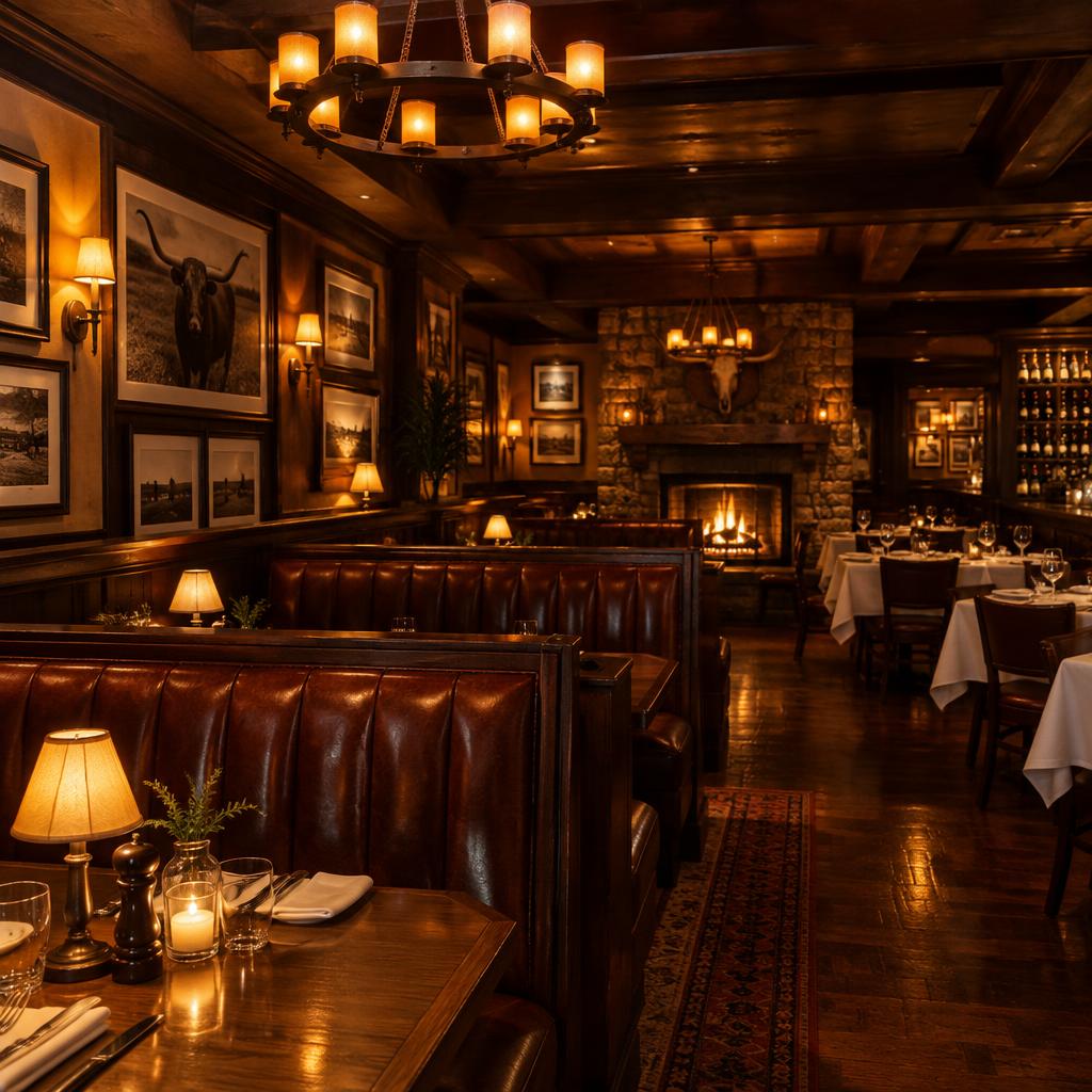 Inside Kangs Steak and Grill
